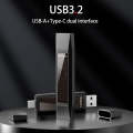 Lenovo TU203 Dual Interface Solid State USB Flash Drive, Capacity:512GB