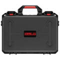For DJI Mini 4 Pro STARTRC Drone Kit Waterproof ABS Suitcase Storage Box(Black Orange)