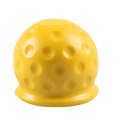 Universal 50mm Automatic Tow Bar Ball Cap Trailer Soft Rubber Protective Cap(Yellow)
