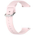 24mm Universal Small Waist Silicone Watch Band(Light Pink)