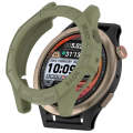 For Amazfit Cheetah / Cheetah Pro Armor Hollow Watch Protective Case(Jungle Green)