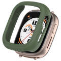 For Honor Watch 4 Half Coverage Hollow PC Watch Protective Case(Dark Green)