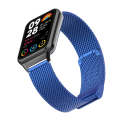 For Xiaomi Mi Band 8 Pro 18mm Steel Mesh Buckle Metal Watch Band(Royal Blue)
