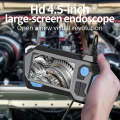 P120 Rotatable 8mm Dual Lenses Industrial Endoscope with Screen, 16mm Tail Pipe Diameter, Spec:5m...