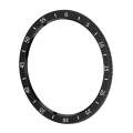 For Samsung Galaxy Watch 6 Classic 47mm Smart Watch Dial Protection Frame with Time Scale(Black)