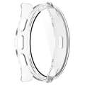 For Garmin Venu 3 PC + Tempered Glass Film Integrated Watch Case(Transparent White)