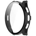 For Garmin Venu 3S PC + Tempered Glass Film Integrated Watch Case(Black)