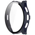 For Garmin Venu 3S PC + Tempered Glass Film Integrated Watch Case(Ink Blue)