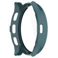 For Garmin Venu 3S PC + Tempered Glass Film Integrated Watch Case(Pine Green)