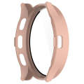 For Garmin Venu 3S PC + Tempered Glass Film Integrated Watch Case(Pink)