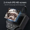 128AV 8mm Lenses Industrial Pipeline Endoscope with 2.4 inch Screen, Spec:3m Tube