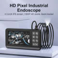 P005 8mm Single Lenses Industrial Pipeline Endoscope with 4.3 inch HD Screen, Spec:1m Tube