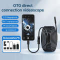 YP105 8mm Lenses 2MP HD Industry Endoscope Support Mobile Phone Direct Connection, Length:3m