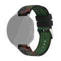 For Gaemin Forerunner 220 / 230 / 235 / 735XT / S20 Printing Silicone  Watch Band(Army Green Bamb...