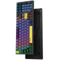 ONIKUMA G38 98 Keys RGB Lighting Wired Mechanical Keyboard, Type:Blue Switch(Black)