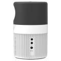 T400 3000 Lumens LED Mini Projector Support Wifi Screen Mirroring, Plug Type:EU Plug(Black White)