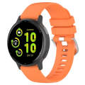 For Garmin vivoactive 5 / Active 5 20mm Silicone Watch Band(Orange)