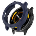 For Garmin Venu 3S Half Pack Hollow TPU Armor Watch Protective Case(Dark Blue)