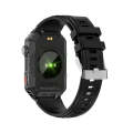 CF26 1.57inch BT5.2 Smart Bracelet Support Sleep Detection, Style:Silicone Strap(Black)