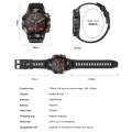 K52 1.39inch BT5.0 Smart Watch Support Heart Rate/ Sleep Detection(Black)