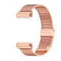 For Redmi Watch 3 Lite / Watch 3 Active Mijobs Milan Buckle Metal Watch Band(Rose Gold)