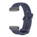 For Redmi Watch 3 Lite / Watch 3 Active Mijobs Honeycomb Texture TPU Watch Band(Midnight Blue Black)