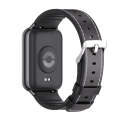 For Xiaomi Mi Band 8 Pro / Redmi Watch 4 Mijobs TPU Leather Watch Band(Black)