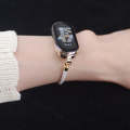 For Xiaomi Mi Band 8 Mibbs Milan Cord Bracelet Watch Band(White)