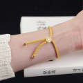 For Xiaomi Mi Band 8 Mibbs Milan Cord Bracelet Watch Band(Yellow)