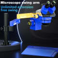 Mechanic 360 Rotation Swing Arm Universal Aluminum Alloy Microscope Bracket, Model:M3