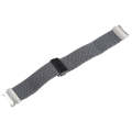 For Samsung Galaxy Watch 6 / 5 / 4 Magnetic Fold Buckle Nylon Woven Watch Band(Grey)