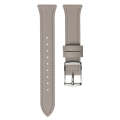22mm Universal Genuine Leather Watch Band(Starlight Grey)