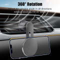 360 Degree Rotating Car Air Outlet Magnetic Phone Holder(Black)