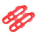 1 Pair BOBOVR M2 Headwear VR Connector Adapter for Meta Quest 3(Red)