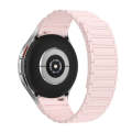 For Samsung Galaxy Watch 6 / 5 / 4 Magnetic Loop Silicone Watch Band(Pink)