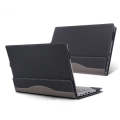 For Lenovo V15 G2 ALC / ITL / IJL Laptop Leather Anti-Fall Protective Case(Black)