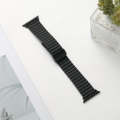 For Apple Watch SE 2023 44mm Water Ripple Magnetic Folding Buckle Watch Band, Style: Bold Version...