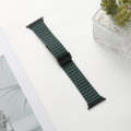 For Apple Watch Series 7 41mm Water Ripple Magnetic Folding Buckle Watch Band, Style: Bold Versio...