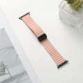For Apple Watch Series 6 44mm Water Ripple Magnetic Folding Buckle Watch Band, Style: Bold Versio...