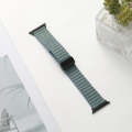 For Apple Watch 42mm Water Ripple Magnetic Folding Buckle Watch Band, Style: Bold Version(Denim B...
