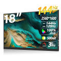 18 inch HDR 2560x1600P IPS Screen Portable Monitor(US Plug)