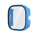 For Verizon Gizmo Watch 3 PC + Tempered Film Integrated Watch Protective Case(Blue)