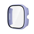 For Verizon Gizmo Watch 3 PC + Tempered Film Integrated Watch Protective Case(Purple)