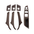 For BMW F10 / F18 5 Series 7pcs Car Inside Doors Handle Pull Trim Cover, Right Driving, 514172258...