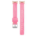 For Xiaomi Mi Band 8 Nylon Canvas Watch Band(Pink)