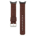 For Google Pixel Watch 2 / Pixel Watch Nylon Canvas Watch Band(Wine Red)