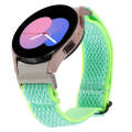 For Samsung Galaxy Watch6/6 Classic/5/5 Pro Wave Braided Nylon Watch Band(Teal)