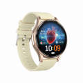 1.43 inch Silicone Strap Bluetooth Call Smart Watch Support ECG / Non-invasive Blood Sugar(Light ...