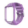 For Tomtom 2 / 3 Radium Carving Texture Watch Band(Purple)