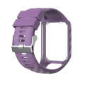 For Tomtom 2 / 3 Radium Carving Texture Watch Band(Purple)